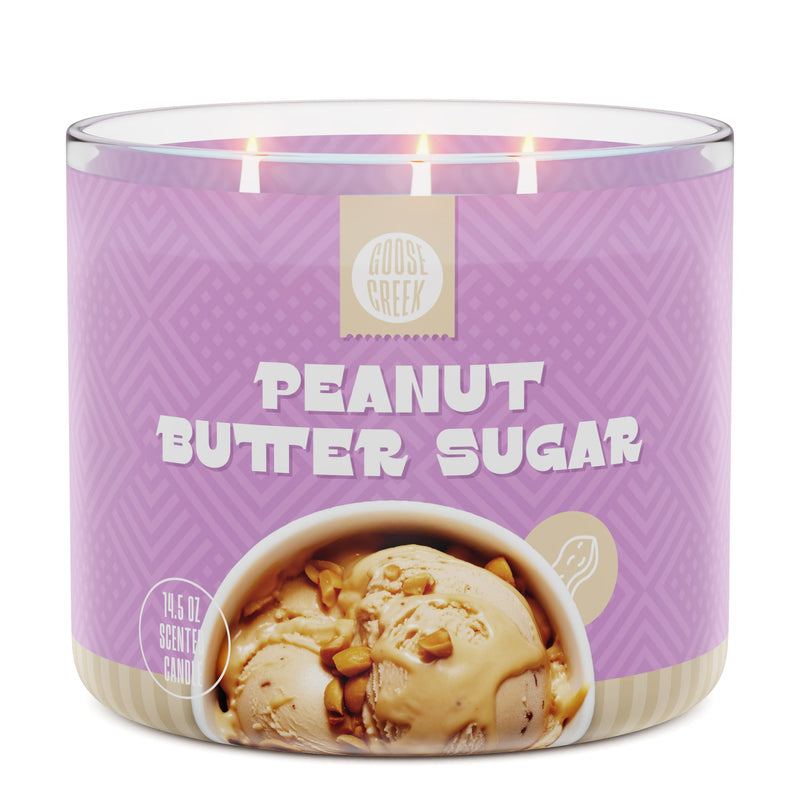 Peanut Butter Sugar 3-Wick Candle Shift 9-0130
